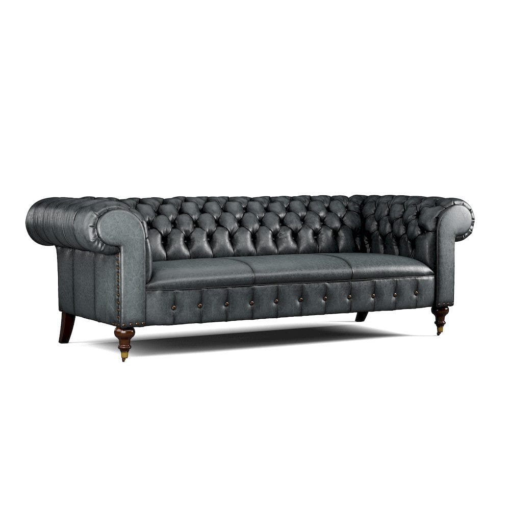 Lillian August - Daniel Sofa in Sauvage-Grey-White - LL7145S-Sauvage-Grey-White view 1