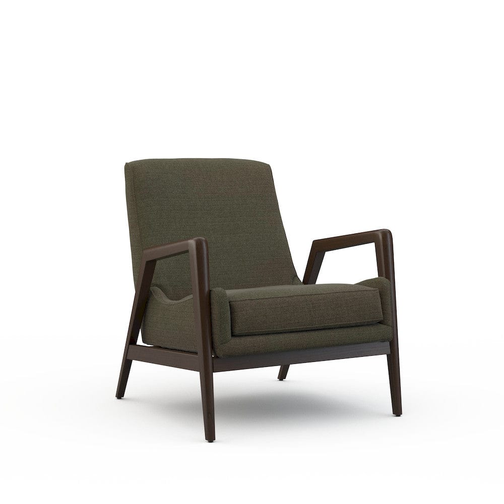 Lillian August - Dorian Chair in Cristo-Brown - U117-C1-Cristo-Brown view 1