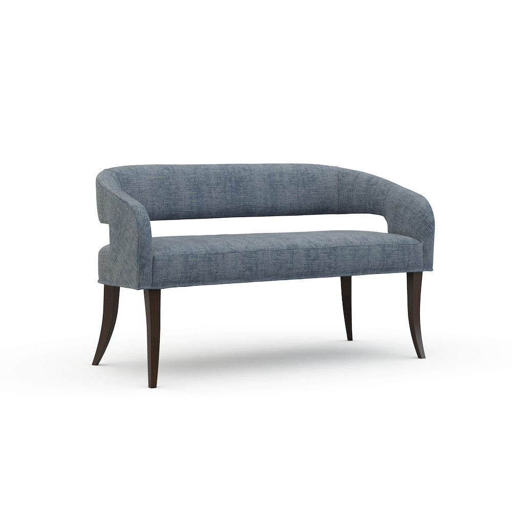 Lillian August - Dustin Bench in Castine-Slate - U173-B1-Castine-Slate view 1
