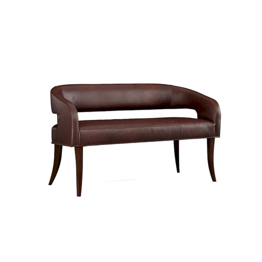 Lillian August - Dustin Bench in Gourmet-Garnet-White - UL173-B1-Gourmet-Garnet-White view 1