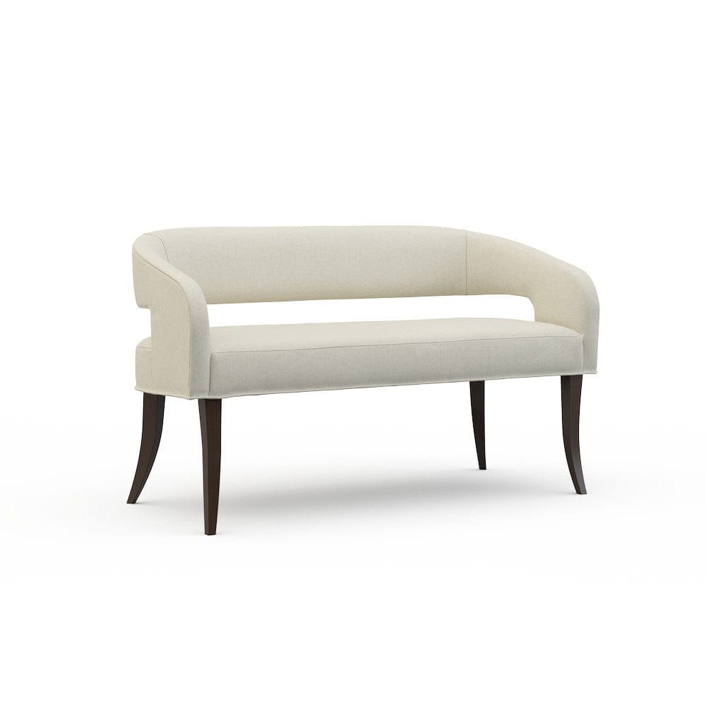 Lillian August - Dustin Bench in Rayburn-Oatmeal - U173-B1-Rayburn-Oatmeal view 1