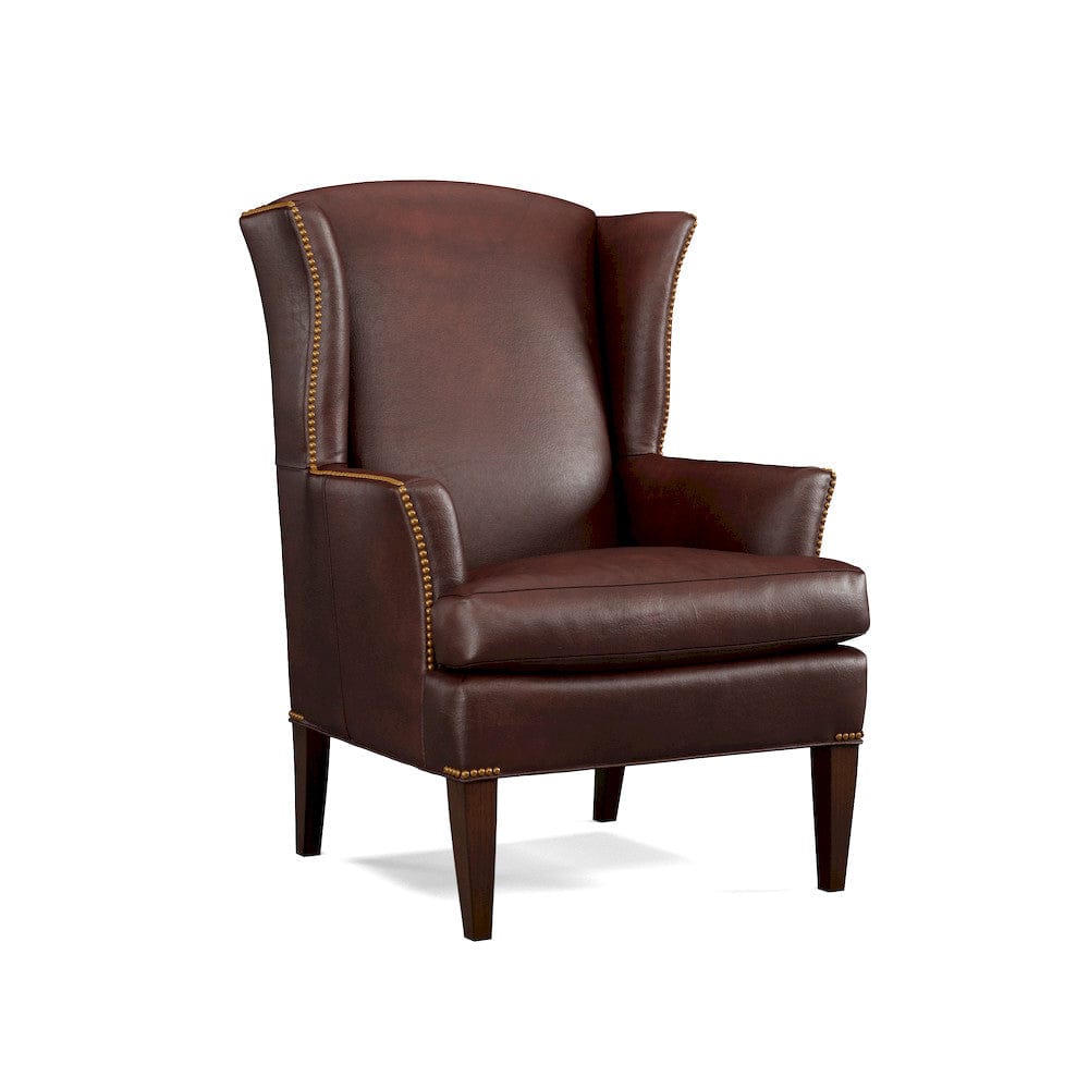 Lillian August - Edwardian Chair in Gourmet-Garnet-White - LL4116C-Gourmet-Garnet-White view 1