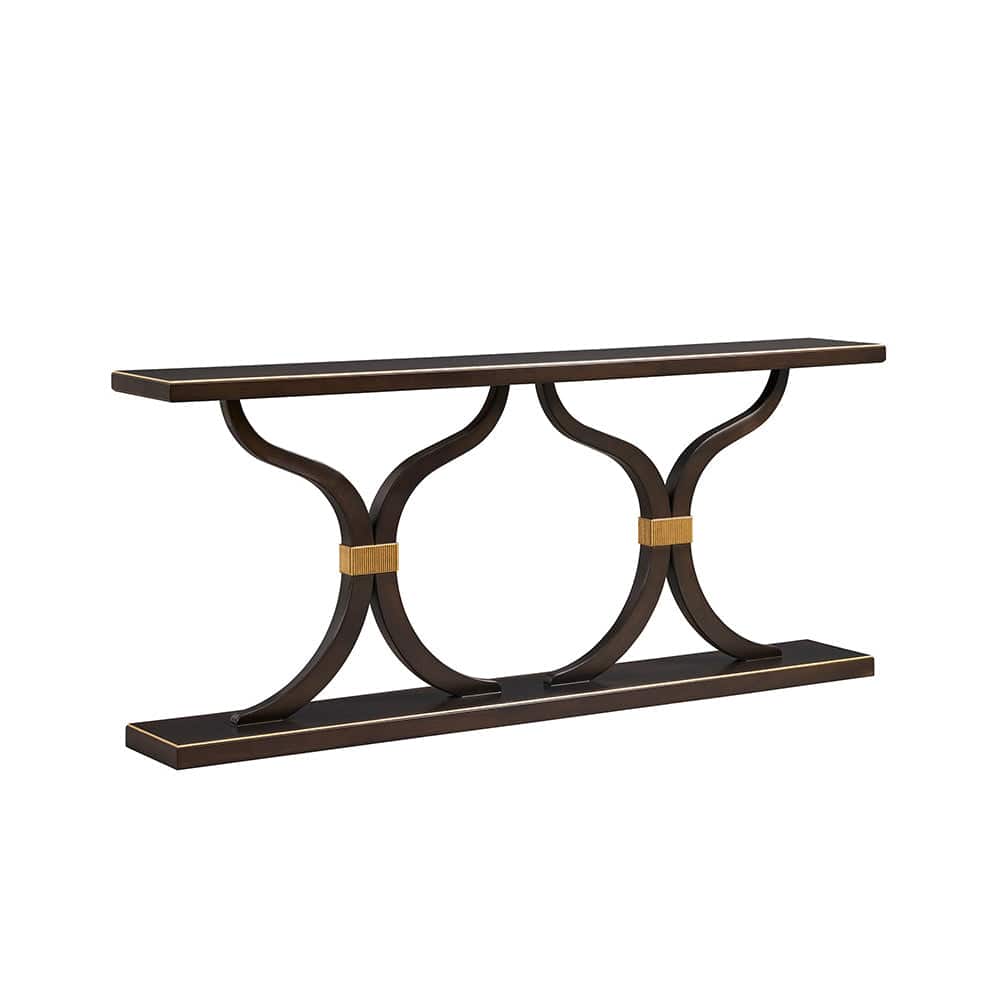 Lillian August - Florentine Console Table - LA29331-00-C3-Aged-Gold view 1