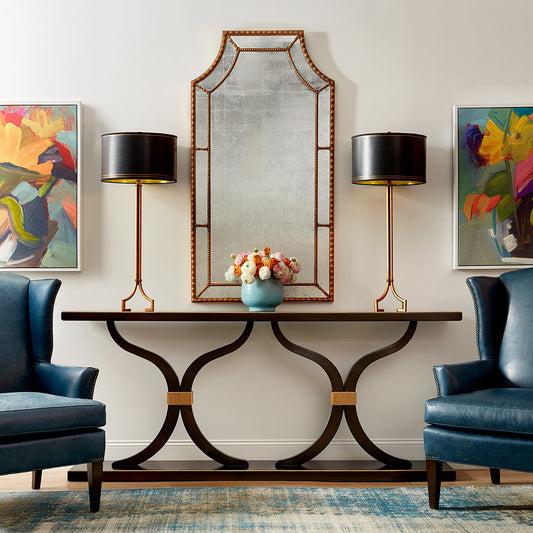 Lillian August - Florentine Console Table - LA29331-00-C3-Aged-Gold view 2