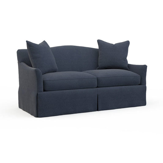 Lillian August - Florian Mid Sofa  in Cristo-Blue - LA4129M-Cristo-Blue view 1