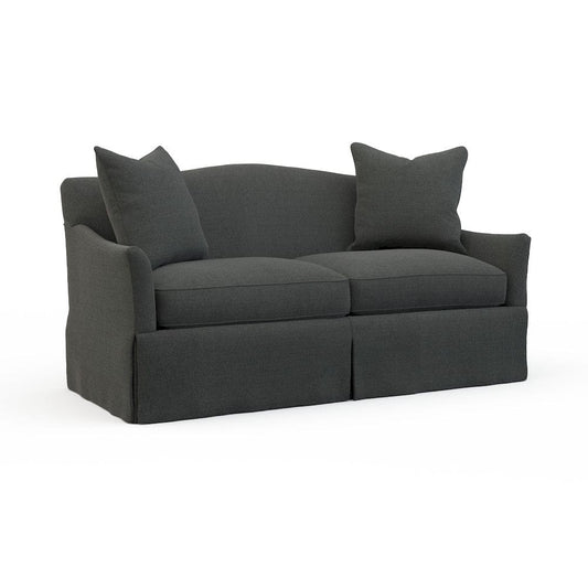 Lillian August - Florian Mid Sofa  in Cristo-Charcoal - LA4129M-Cristo-Charcoal view 1