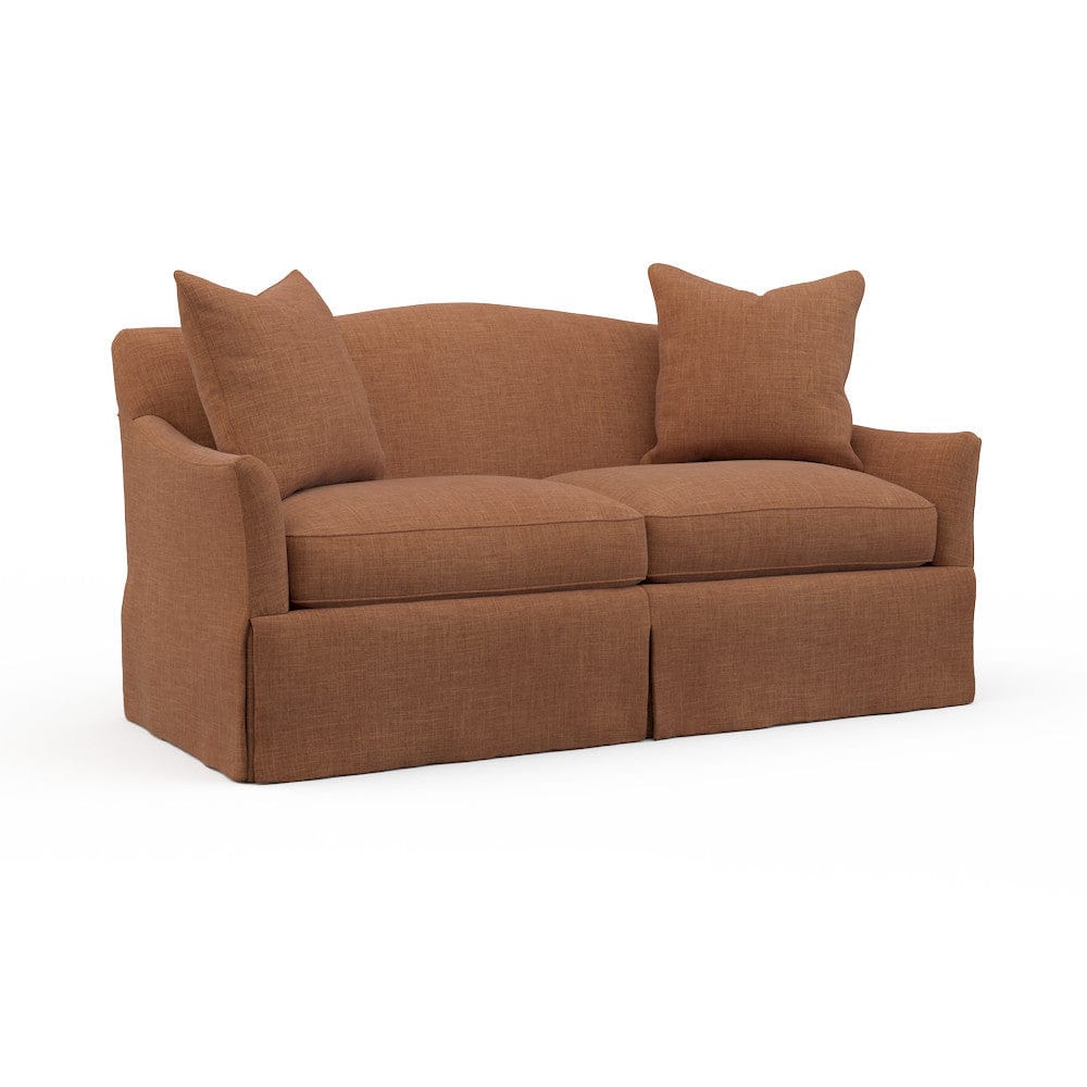 Lillian August - Florian Mid Sofa  in Crystal-Orange - LA4129M-Crystal-Orange view 1