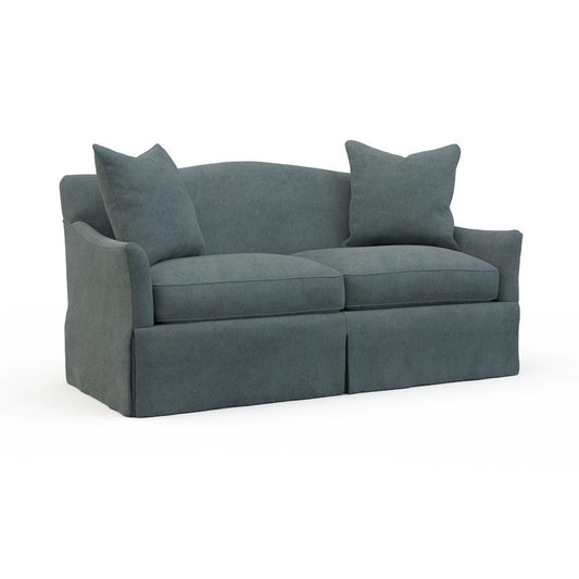 Lillian August - Florian Mid Sofa  in Limestone-Blue - LA4129M-Limestone-Blue view 1