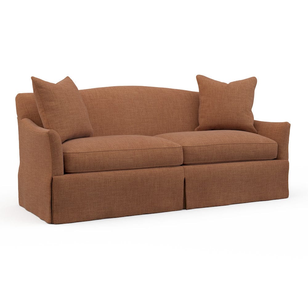 Lillian August - Florian Sofa  in Crystal-Orange - LA4129S-Crystal-Orange view 1