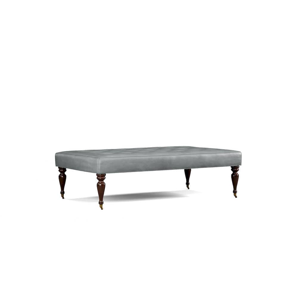 Lillian August - Fredric Ottoman in Gourmet-Spa-White - LL8131B-Gourmet-Spa-White view 1