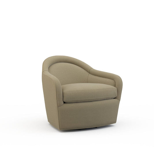 Lillian August - Gracie Swivel Chair in Cristo-Camel - U157-C3-Cristo-Camel view 1