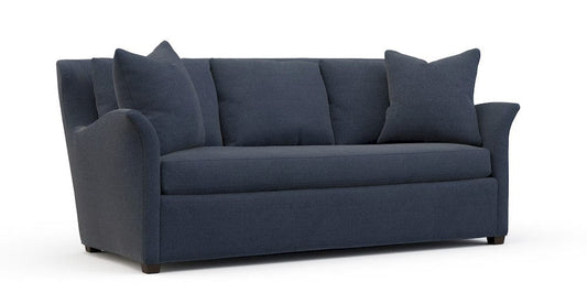 Lillian August - Heron Mid Sofa in Cristo-Blue - LA7133M-Cristo-Blue view 1
