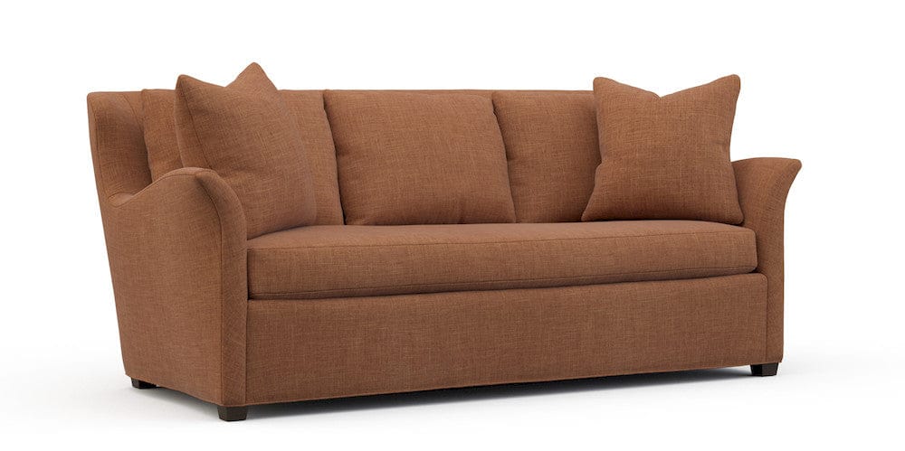 Lillian August - Heron Mid Sofa in Crystal-Orange - LA7133M-Crystal-Orange view 1