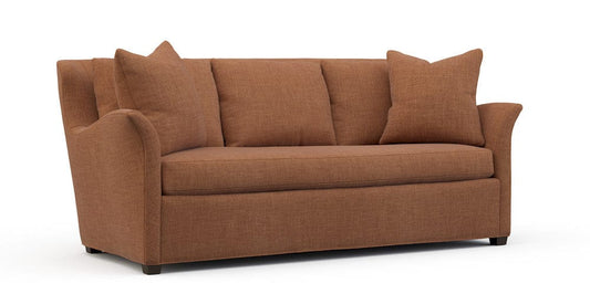 Lillian August - Heron Mid Sofa in Crystal-Orange - LA7133M-Crystal-Orange view 1