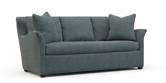 Lillian August - Heron Mid Sofa in Limestone-Blue - LA7133M-Limestone-Blue view 1