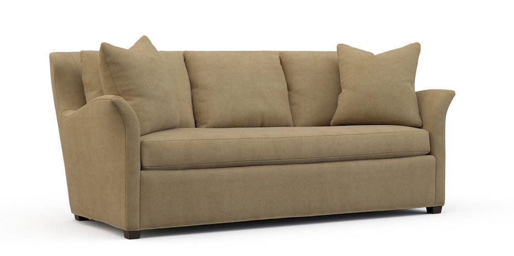 Lillian August - Heron Mid Sofa in Limestone-Bronze - LA7133M-Limestone-Bronze view 1