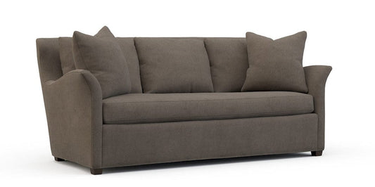 Lillian August - Heron Mid Sofa in Limestone-Charcoal - LA7133M-Limestone-Charcoal view 1
