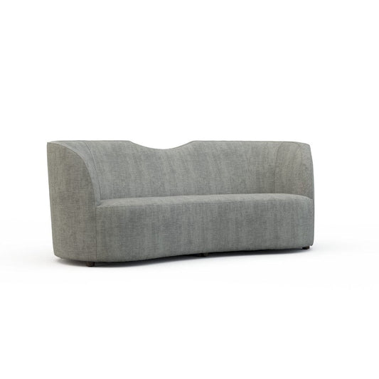 Lillian August - Hollywood Mid Sofa in Castine-Grey - U144-S1-Castine-Grey view 1