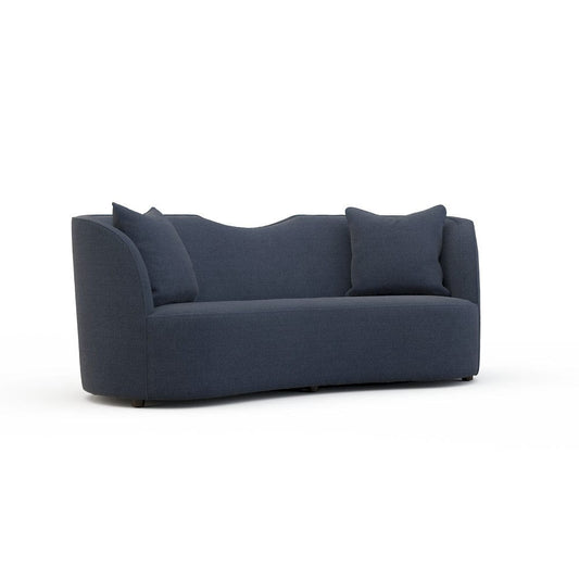 Lillian August - Hollywood Mid Sofa in Cristo-Blue - U144-S1-Cristo-Blue view 1