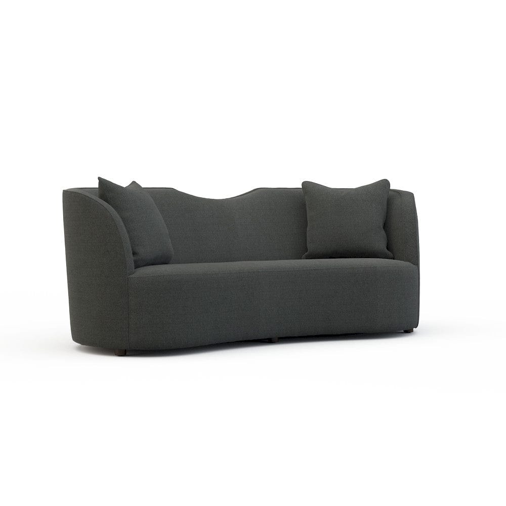 Lillian August - Hollywood Mid Sofa in Cristo-Charcoal - U144-S1-Cristo-Charcoal view 1