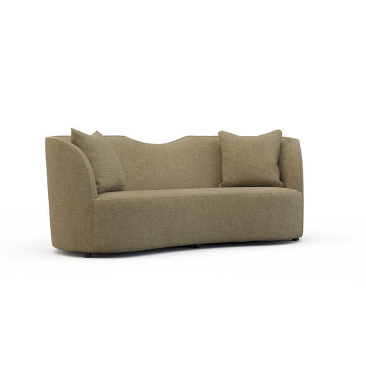 Lillian August - Hollywood Mid Sofa in Crystal-Camel - U144-S1-Crystal-Camel view 1