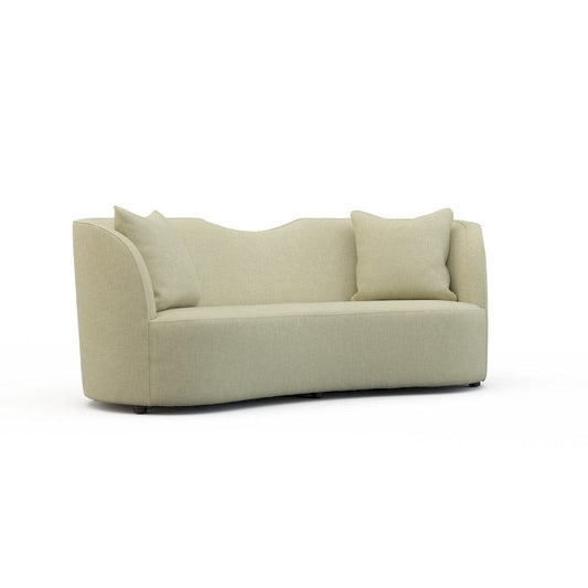Lillian August - Hollywood Mid Sofa in Crystal-Natural - U144-S1-Crystal-Natural view 1