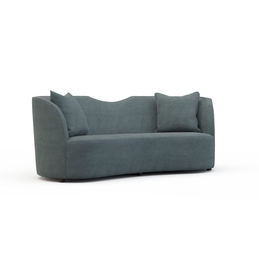 Lillian August - Hollywood Mid Sofa in Limestone-Blue - U144-S1-Limestone-Blue view 1