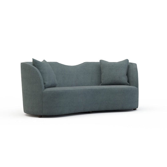Lillian August - Hollywood Mid Sofa in Limestone-Blue - U144-S1-Limestone-Blue view 1