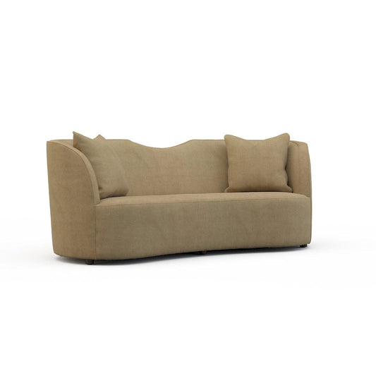 Lillian August - Hollywood Mid Sofa in Limestone-Bronze - U144-S1-Limestone-Bronze view 1