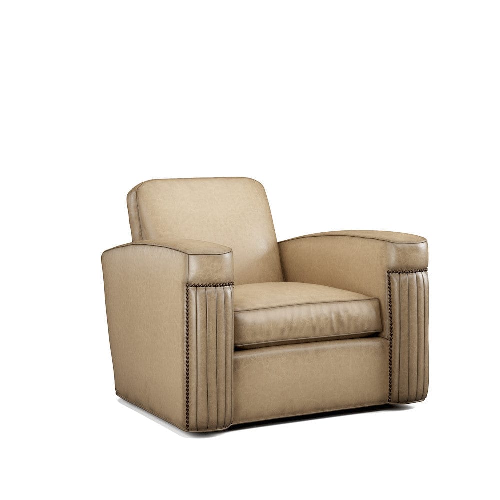 Lillian August - Jacques Swivel  Chair in Sauvage-Ivory-White - LL4119C-Sauvage-Ivory-White view 1