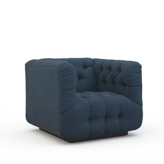 Lillian August - Jagger Chair in Cristo-Blue - LA9104C-Cristo-Blue view 1