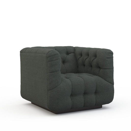 Lillian August - Jagger Chair in Cristo-Charcoal - LA9104C-Cristo-Charcoal view 1