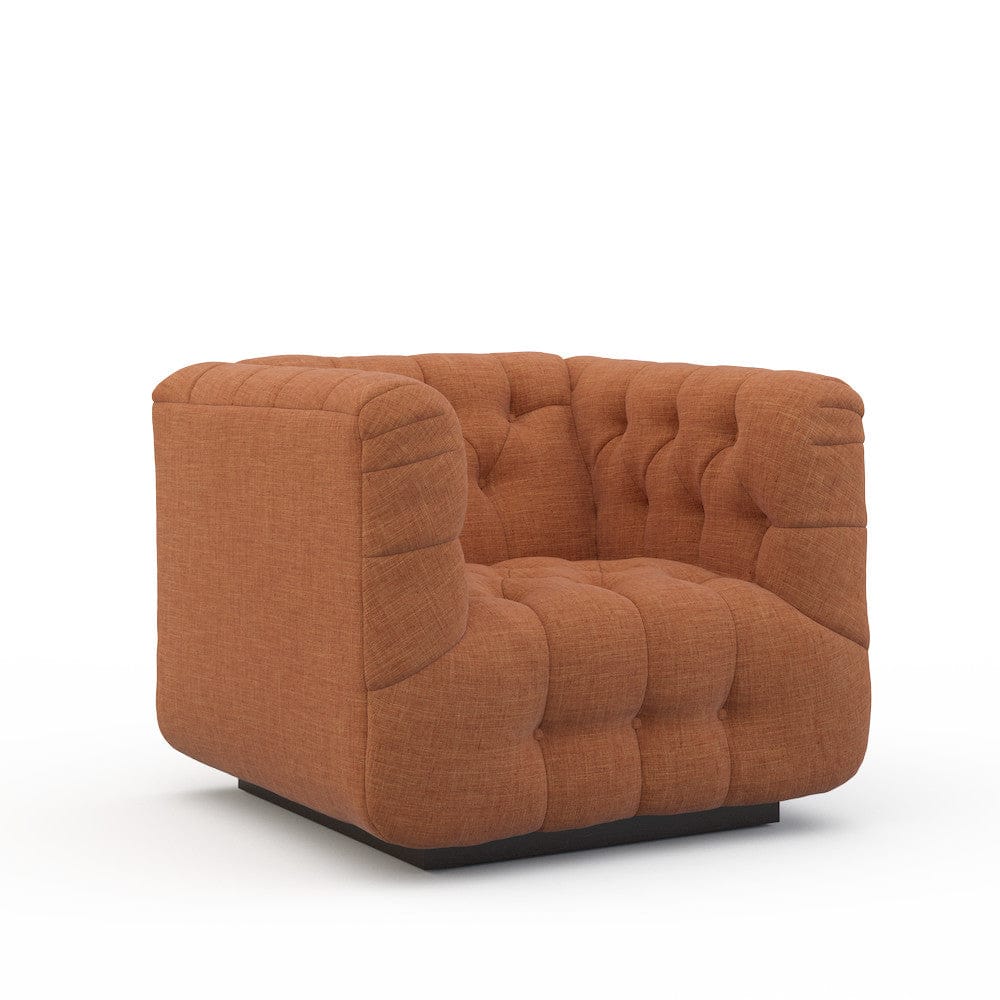 Lillian August - Jagger Chair in Crystal-Orange - LA9104C-Crystal-Orange view 1