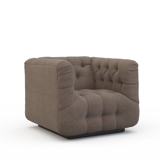 Lillian August - Jagger Chair in Limestone-Charcoal - LA9104C-Limestone-Charcoal view 1