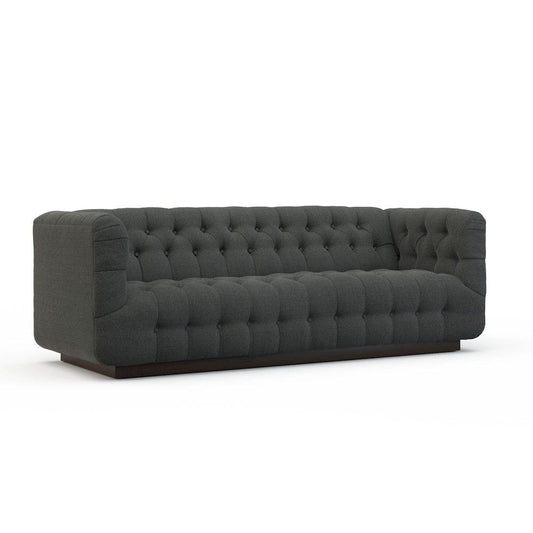 Lillian August - Jagger Sofa in Cristo-Charcoal - LA9104S-Cristo-Charcoal view 1