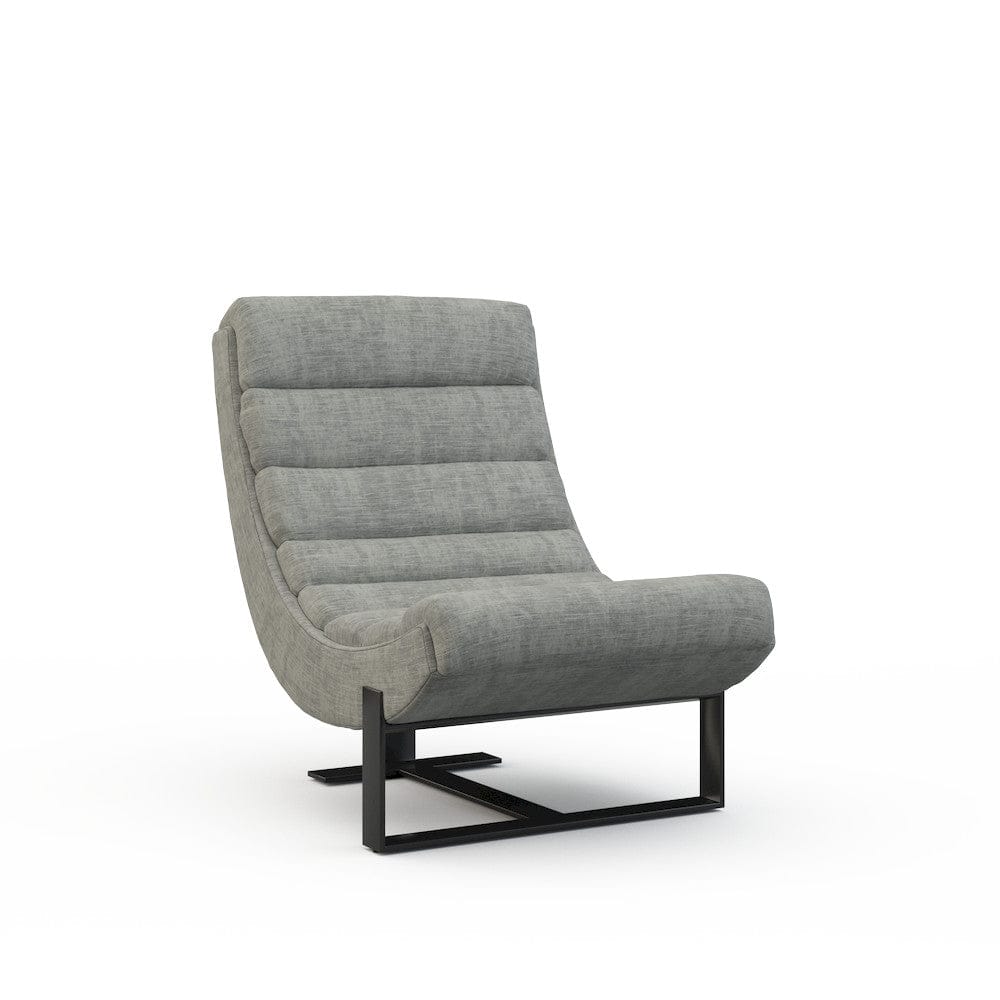 Lillian August - Jarne Chair in Castine-Grey - U121-C1-Castine-Grey view 1