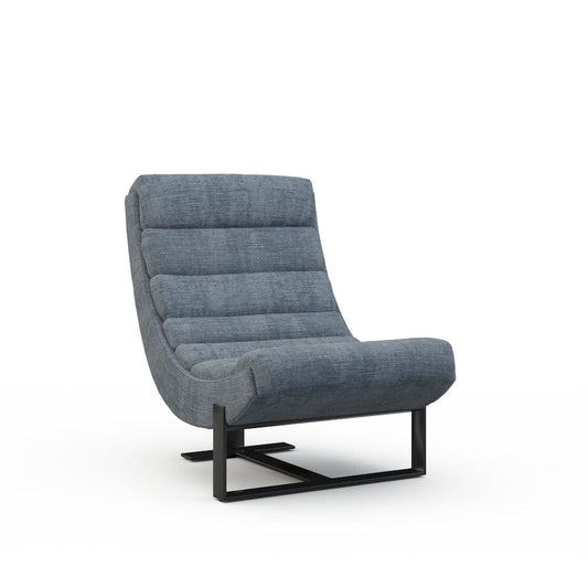 Lillian August - Jarne Chair in Castine-Slate - U121-C1-Castine-Slate view 1