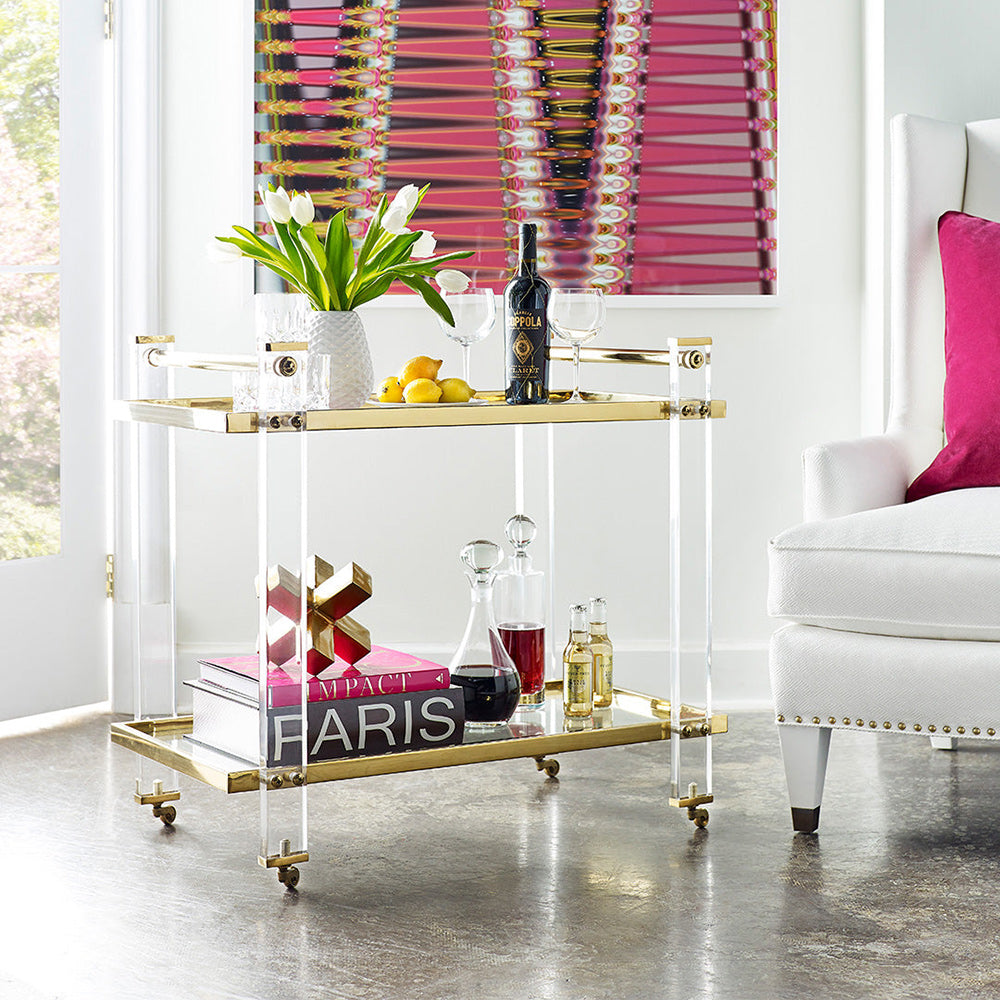 Lillian August - Kent Bar Cart - LA23350-01 view 2