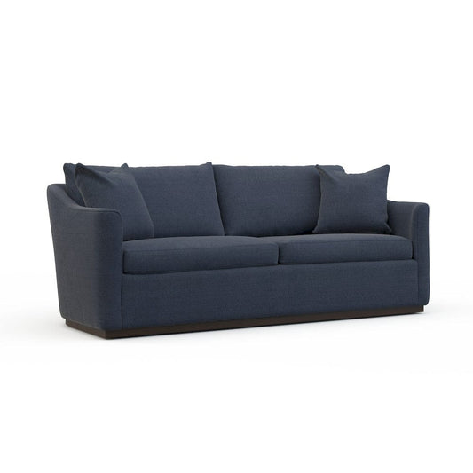 Lillian August - Kira Sofa in Cristo-Blue - LA7221S-Cristo-Blue view 1