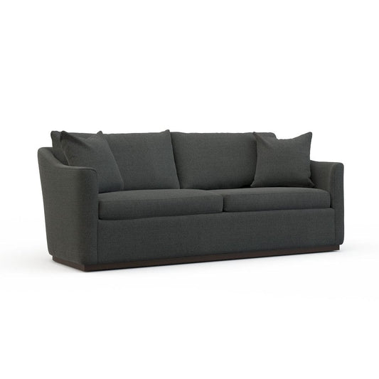Lillian August - Kira Sofa in Cristo-Charcoal - LA7221S-Cristo-Charcoal view 1