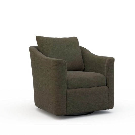 Lillian August - Kira Swivel Chair in Cristo-Brown - LA7221C-Cristo-Brown view 1