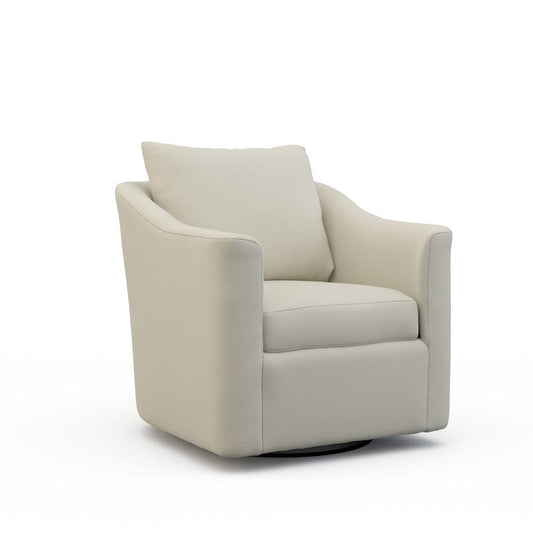 Lillian August - Kira Swivel Chair in Cristo-Natural - LA7221C-Cristo-Natural view 1
