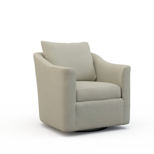 Lillian August - Kira Swivel Chair in Nomad-Natural - LA7221C-Nomad-Natural view 1