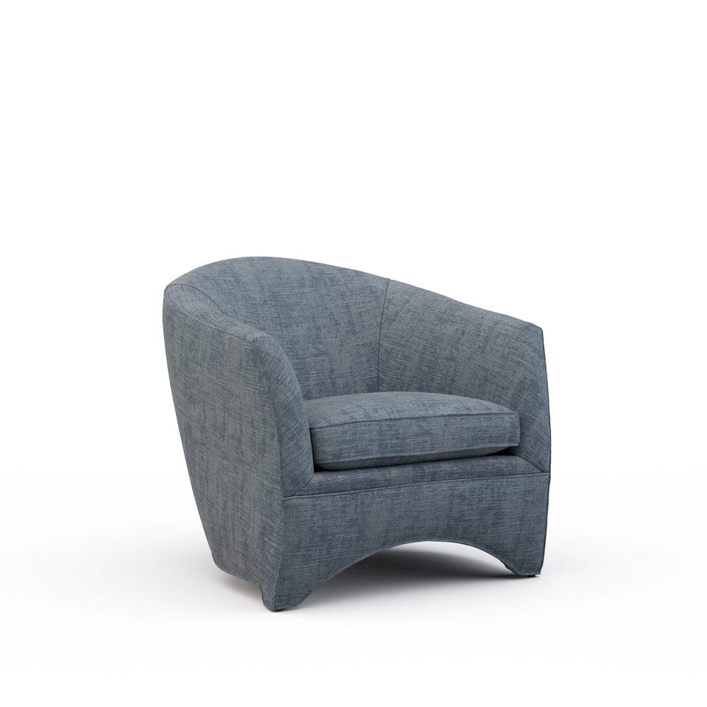 Lillian August - Leo Chair in Castine-Slate - LA3146C-Castine-Slate view 1