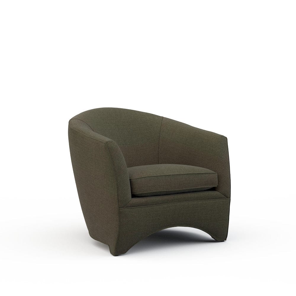 Lillian August - Leo Chair in Cristo-Brown - LA3146C-Cristo-Brown view 1
