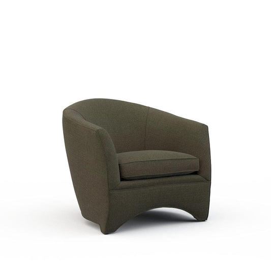Lillian August - Leo Chair in Cristo-Brown - LA3146C-Cristo-Brown view 1