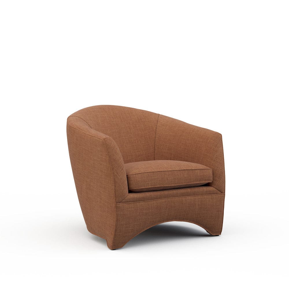 Lillian August - Leo Chair in Crystal-Orange - LA3146C-Crystal-Orange view 1
