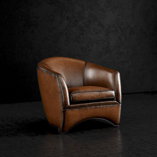 Lillian August - Leo Chair in Sauvage-Black-Tan-Black - LL3146C-Sauvage-Black-Tan-Black view 1