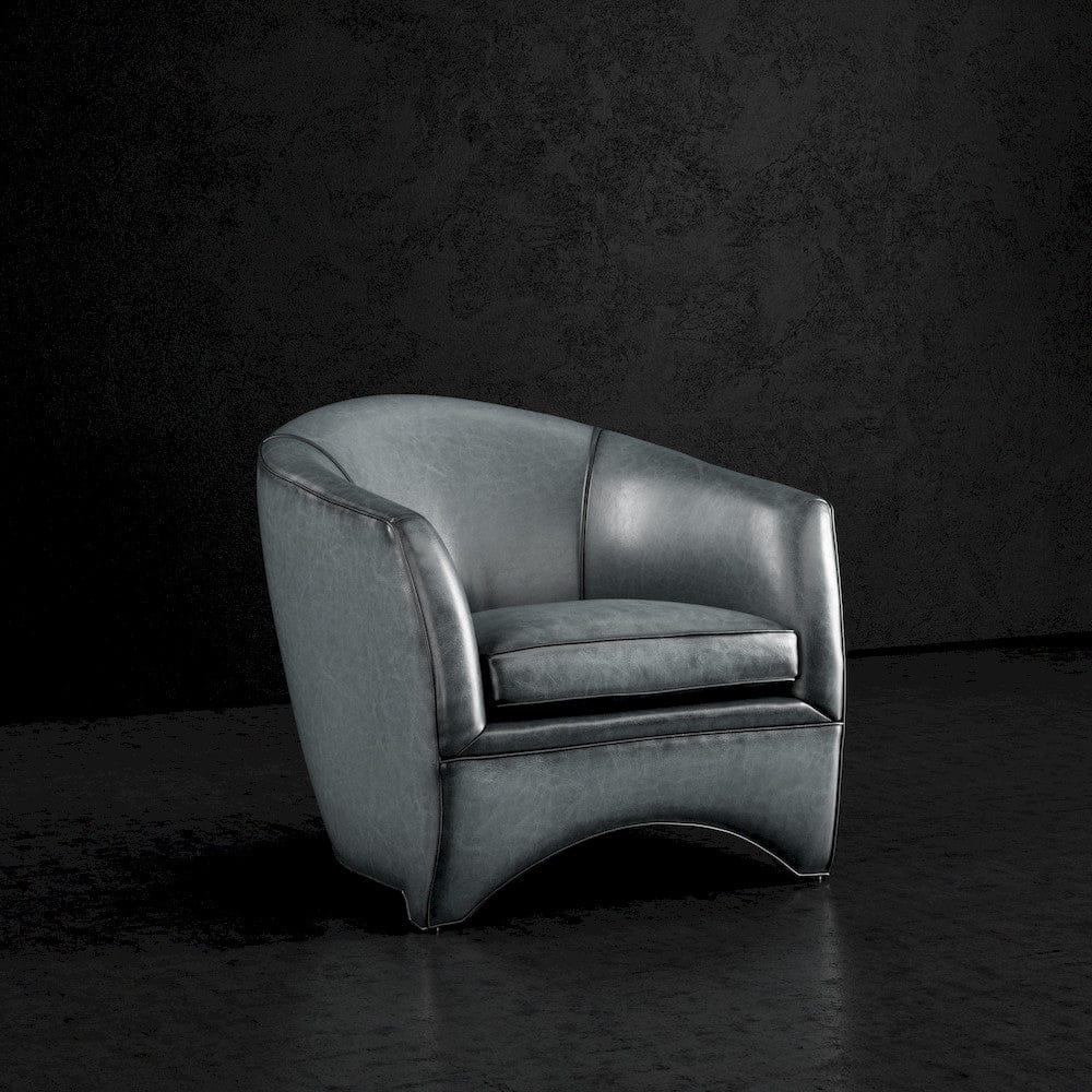 Lillian August - Leo Chair in Sauvage-Grey-Black - LL3146C-Sauvage-Grey-Black view 1