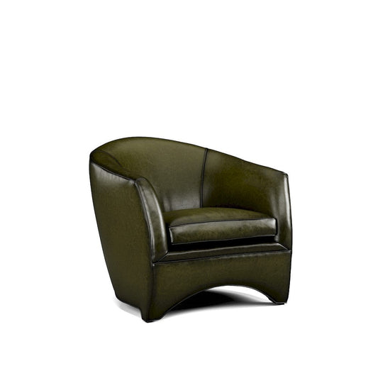 Lillian August - Leo Chair in Sauvage-Olive-White - LL3146C-Sauvage-Olive-White view 1